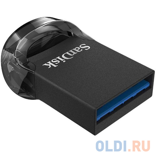 Флешка USB 128Gb SanDisk Ultra Fit SDCZ430-128G-G46 черный