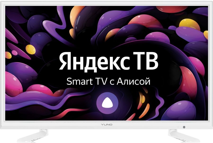 Телевизор Yuno 24" ULX-24TCSW222 Яндекс ТВ белый