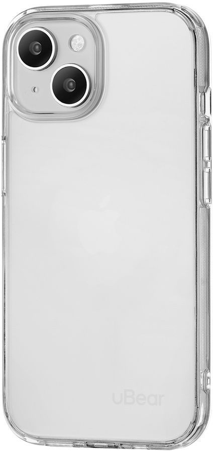 Чехол-накладка UBEAR Real Case для смартфона Apple iPhone 15, пластик, прозрачный (CS248TT61RL-I23)