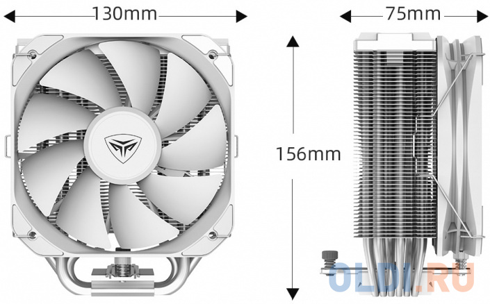 Система охлаждения для процессора PCCooler K6 WH