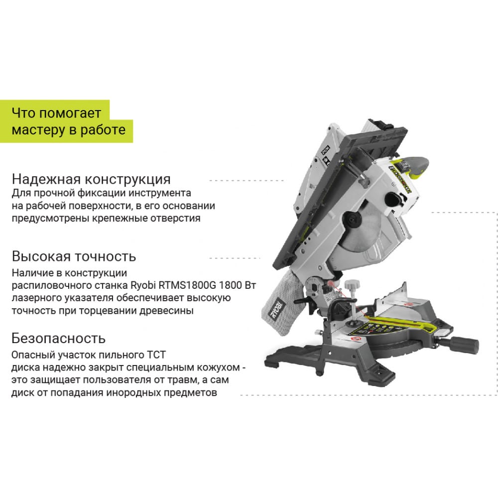 Распиловочный станок Ryobi