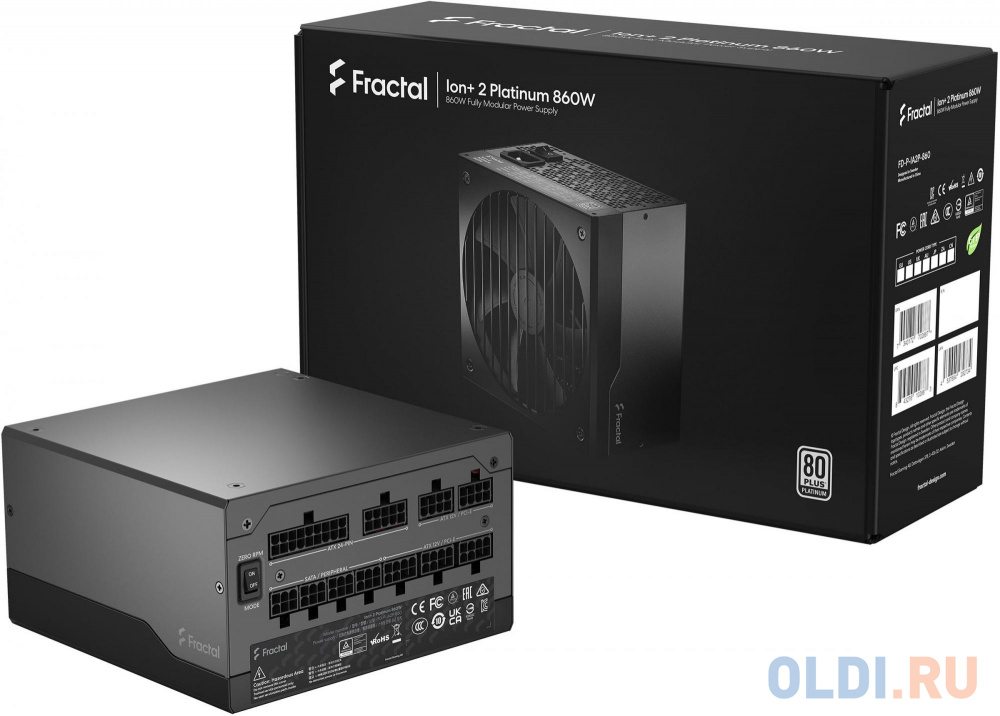 Блок питания Fractal Design Ion+ 2 860 Вт в Москвe