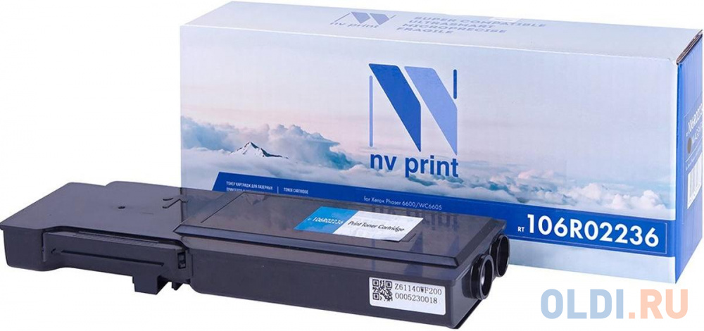 Картридж NV-Print 106R02236 8000стр Черный в Москвe