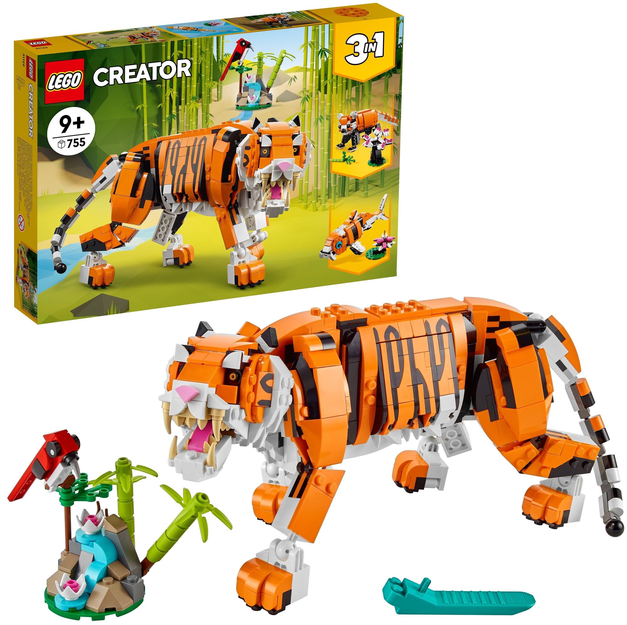 Конструктор LEGO Creator "Величественный тигр" 31129