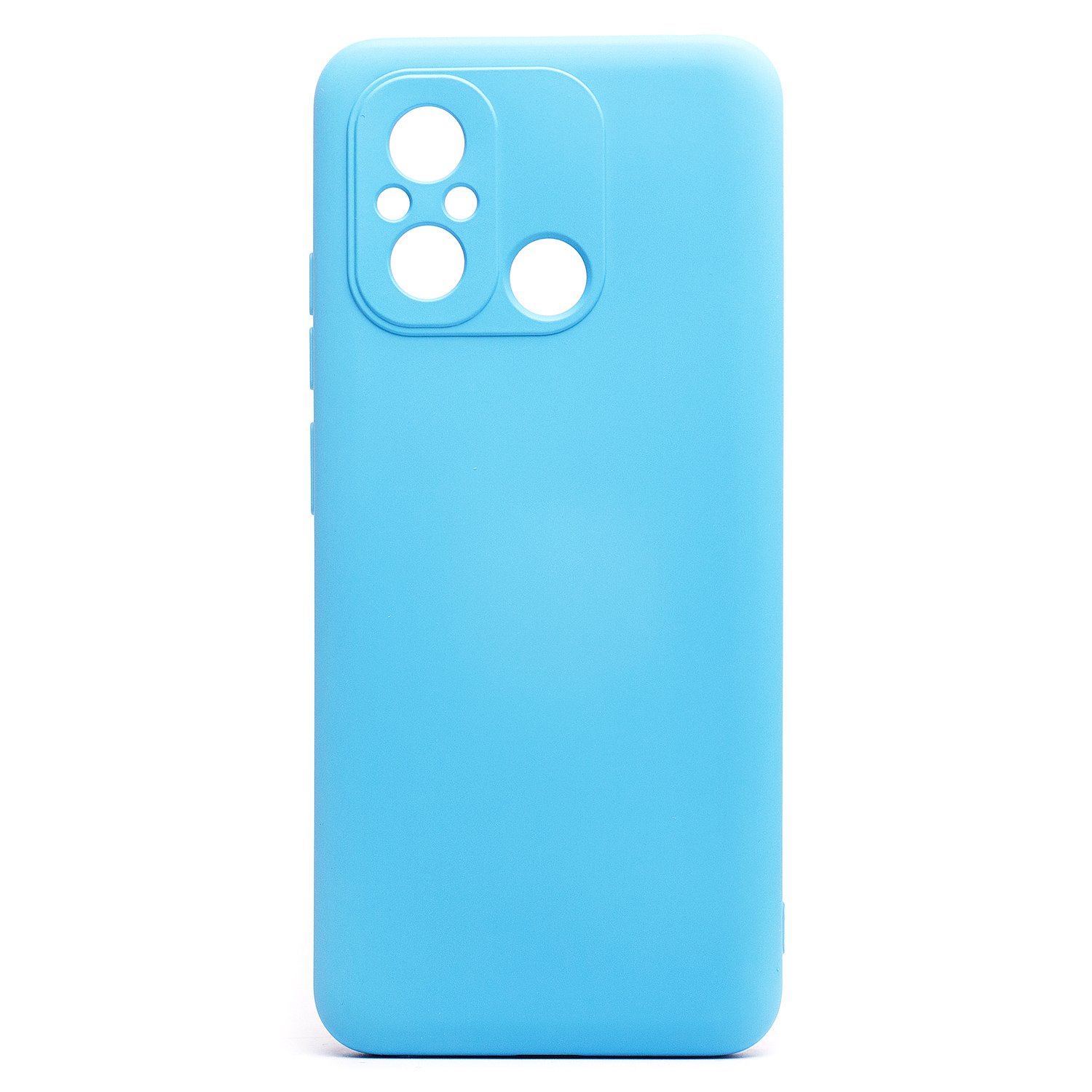 Чехол-накладка Activ Full Original Design для смартфона Xiaomi Poco C55/Redmi 12C, силикон, голубой (216949)