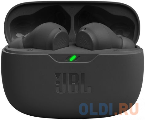 Наушники беспроводные JBL Wave Beam TWS черный (TWS, IP54/IPX2, 8 мм, 500 мAч, JBLWBEAMBLK) в Москвe