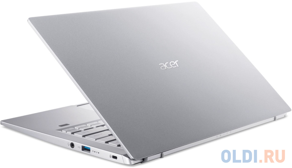 Ноутбук Acer Swift 3 SF314-511 Core i3-1115G4/8Gb/SSD256Gb/14&quot;/IPS/FHD/noOS/silver (NX.ABLER.011)