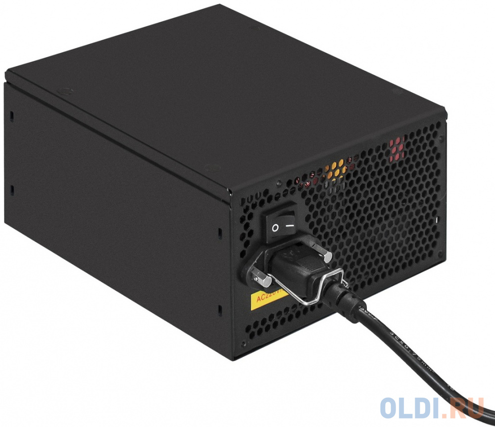 Блок питания 550W ExeGate 550NPX (ATX, SC, 12cm fan, 24pin, 4pin, PCIe, 3xSATA, 2xIDE, FDD, black, кабель 220V с защитой от выдергивания) в Москвe