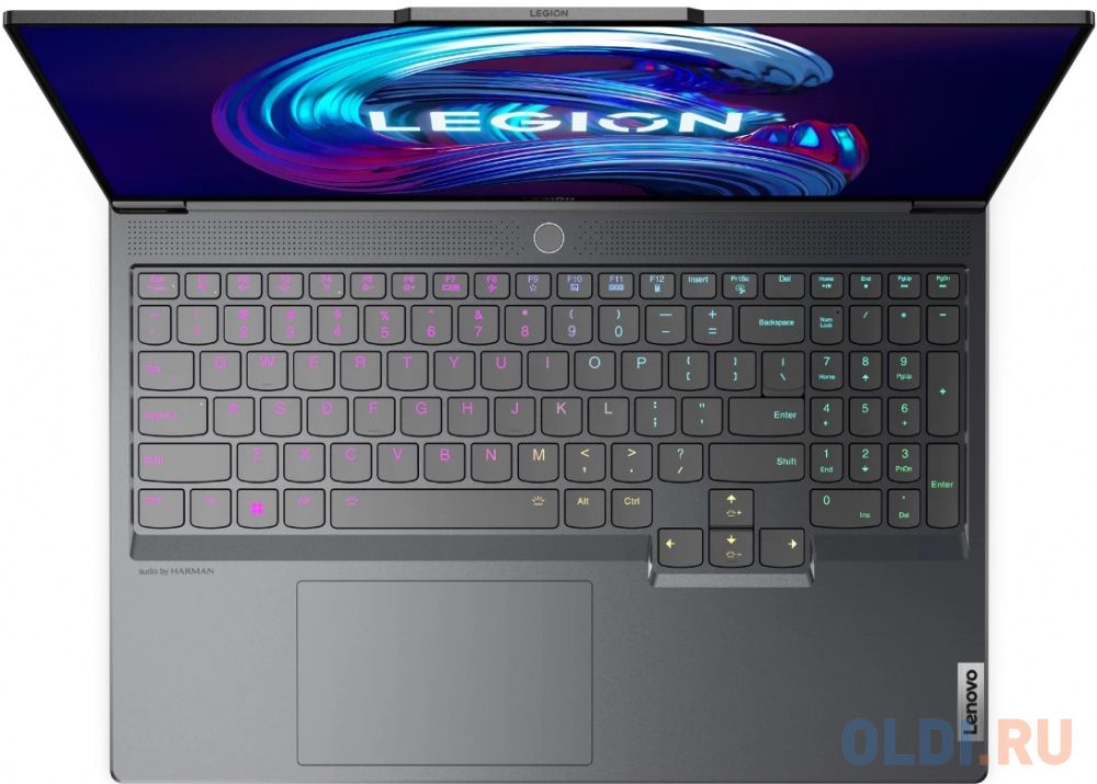 Ноутбук Lenovo Legion 7 16IAX7 16" 2560x1600 Intel Core i7-12800H SSD 1024 Gb 16Gb WiFi (802.11 b/g/n/ac/ax) Bluetooth 5.1 NVIDIA GeForce RTX 307