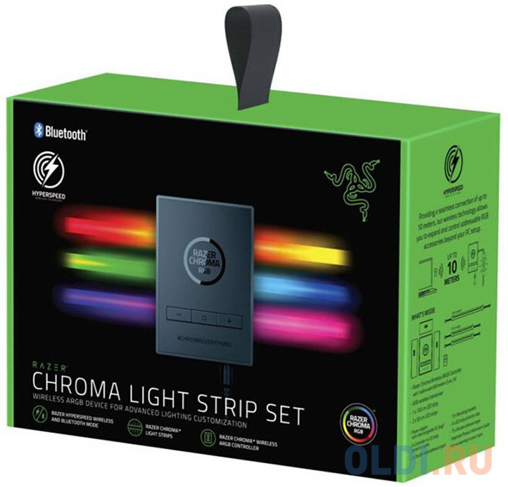 Набор светодиодных лент Razer Chroma Light Strip Set/ Razer Chroma Light Strip Set (Wireless aRGB Controller)Razer Chroma Light Strip Set (Wireless aR в Москвe