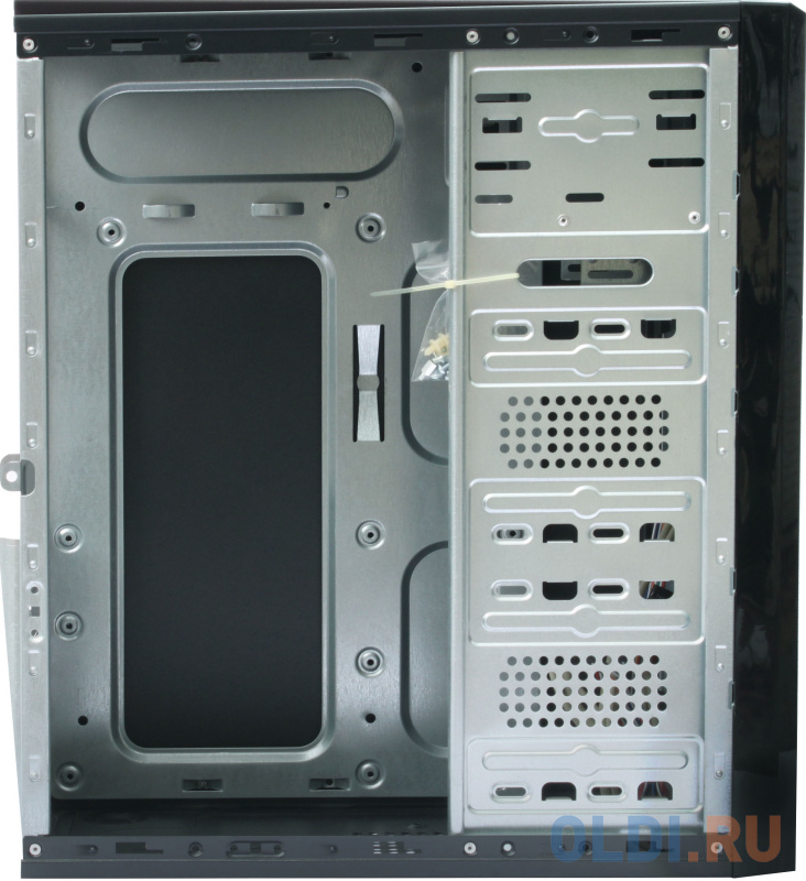 PowerCool S1007BK-U3-NP {Тип: Midi-Tower, цвет: черный, форм-фактор: ATX, mATX, вентилятор: 120 мм, размеры: 175 x 407 x 362 мм, дополнительно: USB x2