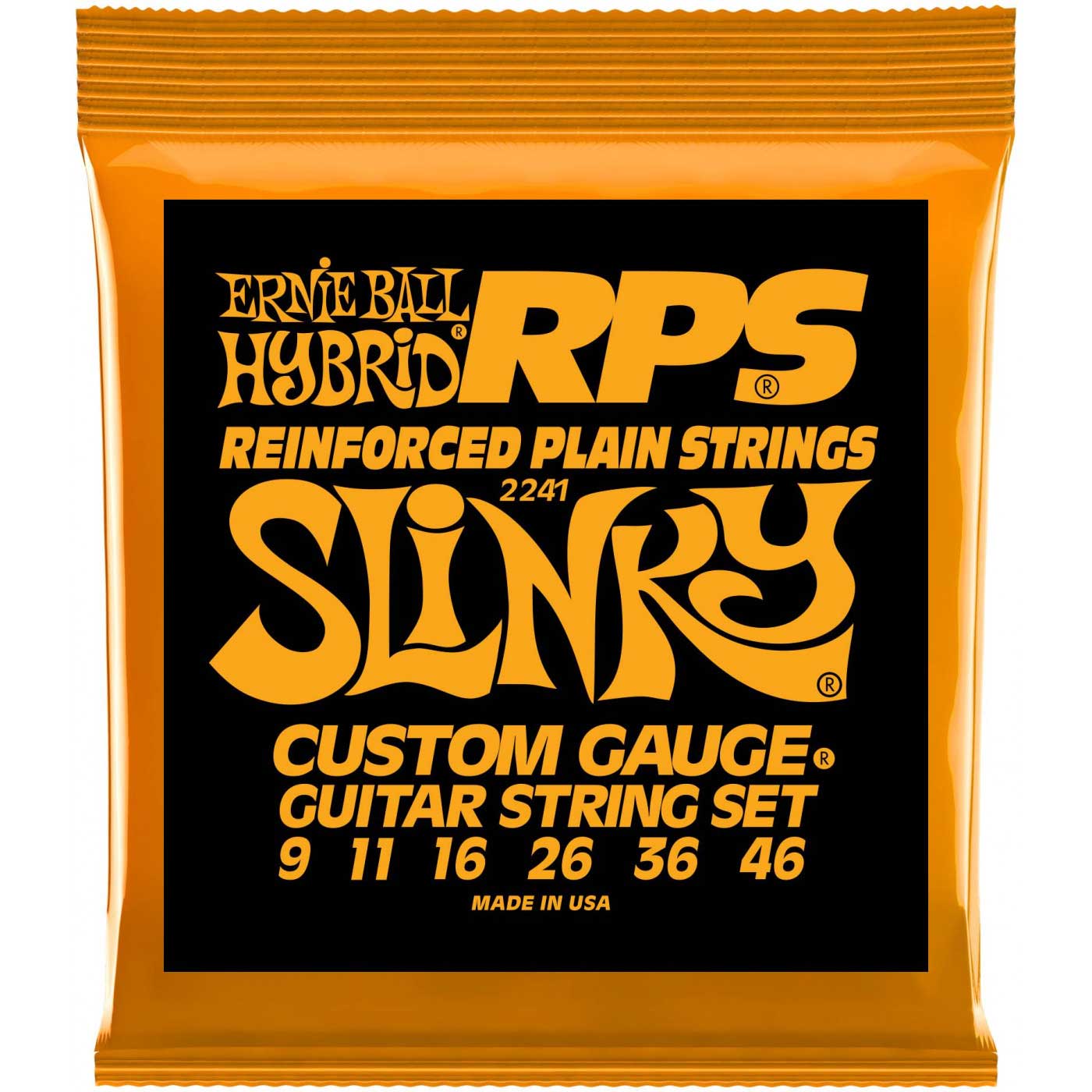 Струны для электрогитары ERNIE BALL 2241 RPS Nickel Wound Slinky Hybrid 9-46