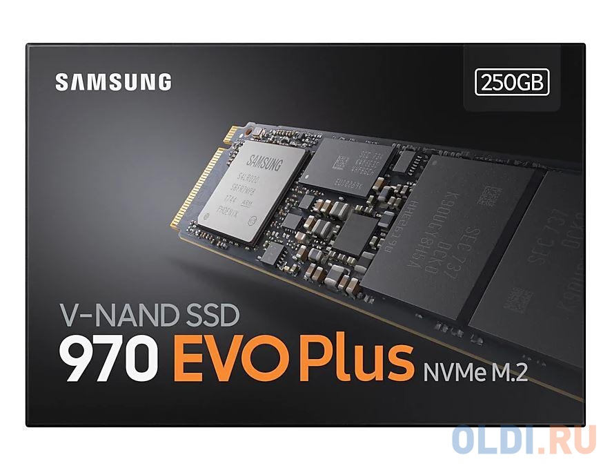 SSD накопитель Samsung 970 EVO Plus Series 250 Gb PCI-E 3.0 x4