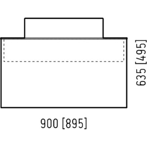 Тумба с раковиной Corozo Рино 90х52 белый (SD-00001228, SD-00001229) в Москвe