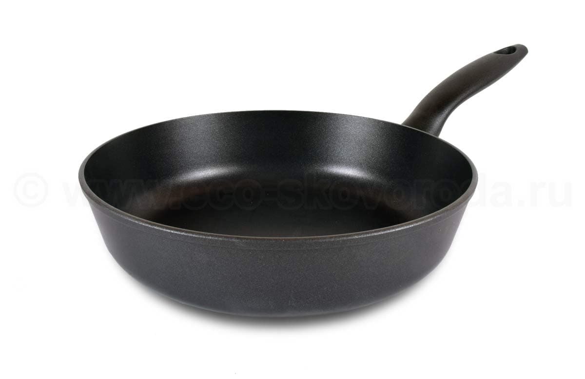 Сковорода Нева Металл Посуда Neva Black N126 26 см, алюминий, антипригарное покрытие, черный без крышки