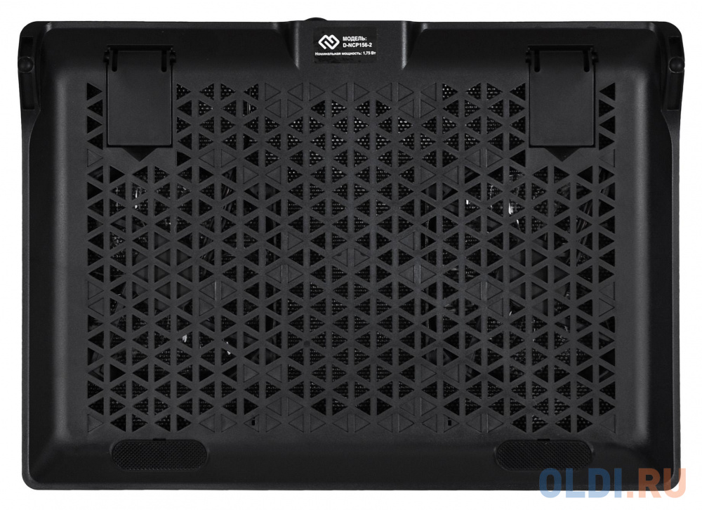 Подставка для ноутбука Digma D-NCP156-2 15.6"360x260x27мм 2xUSB 2x 120ммFAN 650г черный