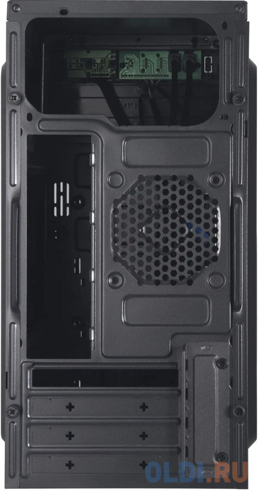 Корпус Digma DCC-MN302 черный без БП mATX 1x80mm 2x120mm 1xUSB2.0 1xUSB3.0 audio