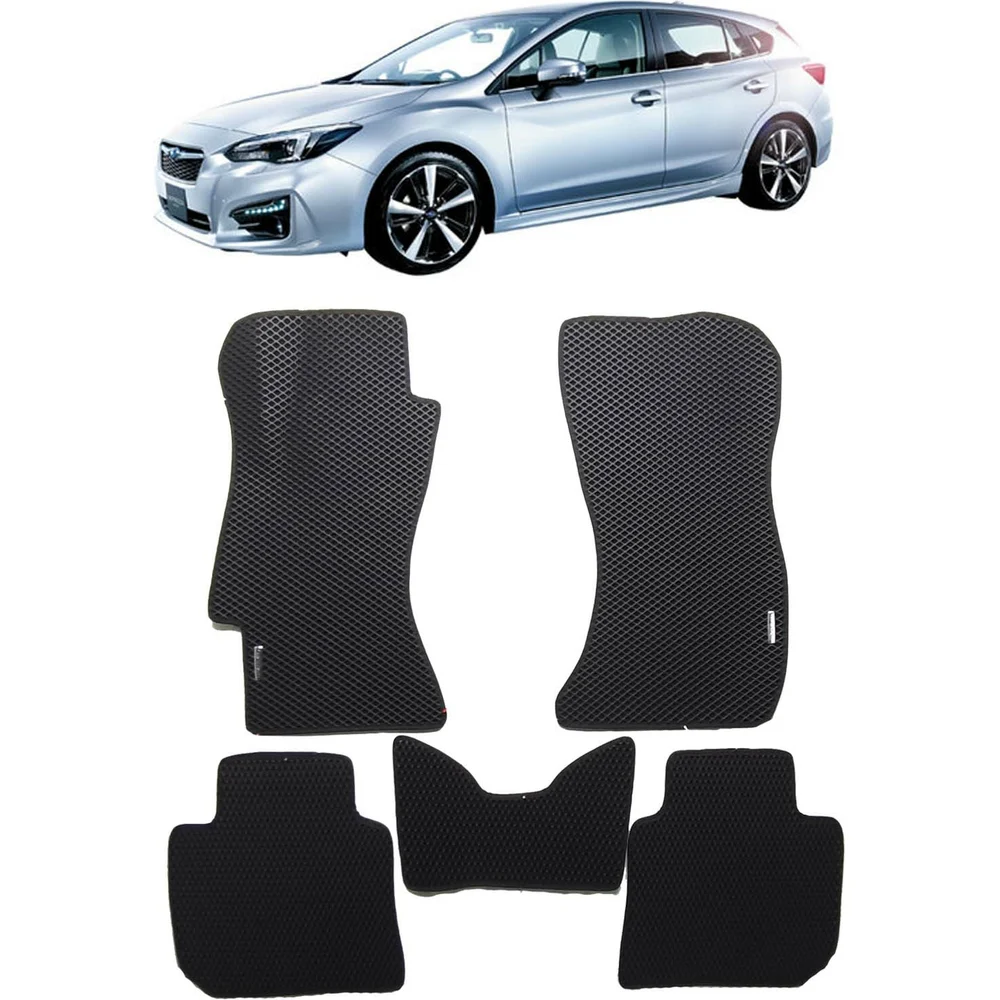 Ковры в салон автомобиля subaru impreza v 2016 - Eva Smart 3233-A1A6-S <vendorcode>