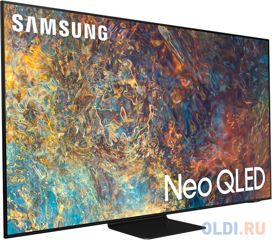 Телевизор Mini LED 65" Samsung QE65QN90BAUXCE черный 3840x2160 120 Гц Wi-Fi Smart TV 4 х HDMI 2 х USB RJ-45 Bluetooth