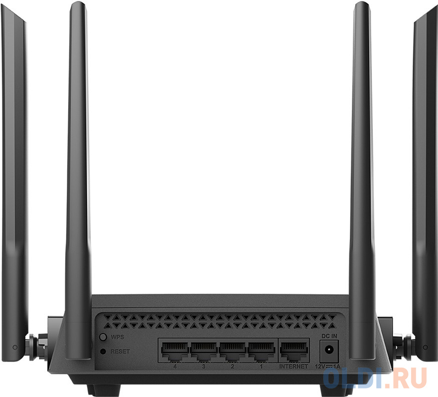 Маршрутизатор/ AX1500 Wi-Fi 6 Router, 1000Base-T WAN, 4x1000Base-T LAN, 4x5dBi external antennas