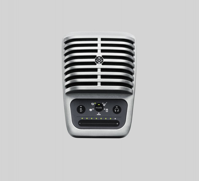 Микрофон SHURE MV51-DIG, конденсаторный, серый (MV51-DIG)