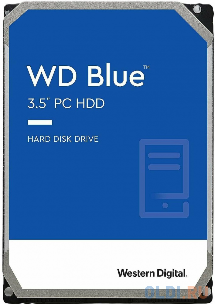 Western Digital HDD SATA-III  2Tb Blue WD20EARZ, 5400rpm, 64MB  buffer (аналог WD20EZRZ), 1 year