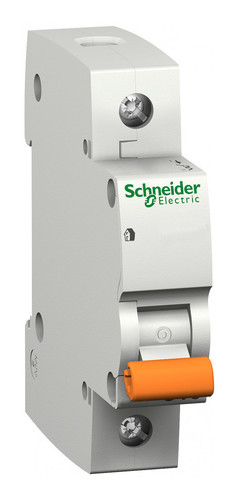 Выключатель автоматический Schneider Electric ВА63 Домовой однополюсный (1P/1П) 40A C 4.5кА (11207)