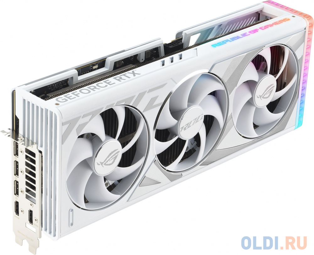 Видеокарта ASUS nVidia GeForce RTX 4080 ROG Strix 16GB White 16384Mb