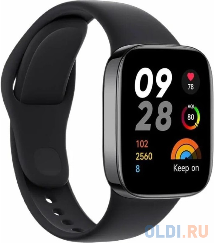 Смарт-часы XIAOMI Redmi Watch 3 Black (BHR6851GL) в Москвe