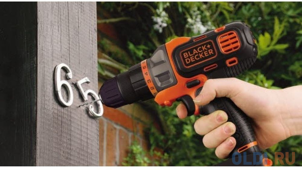 Дрель-шуруповерт Black+Decker MT218KB-QW аккум. патрон:быстрозажимной (кейс в комплекте) в Москвe