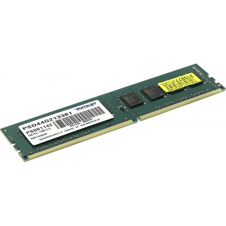 Память DDR4 Patriot 4Gb Signature Line (PSD44G213382)