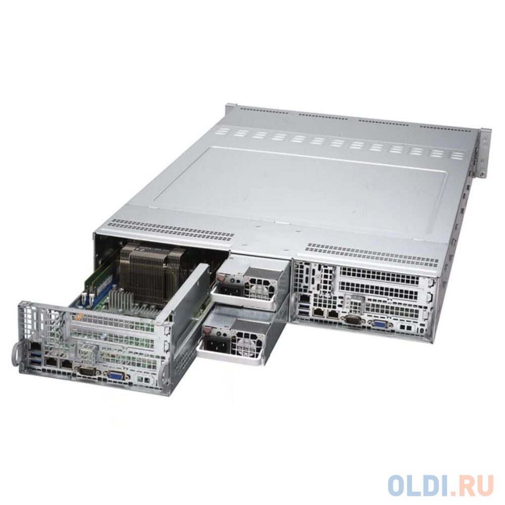 Серверная платформа SuperMicro 2U SYS-6029TR-DTR