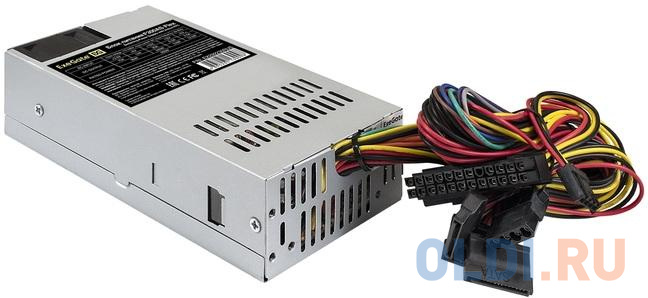 Блок питания 300W ExeGate F300AS (Flex ATX, for ITX case, APFC, КПД 80% (80 PLUS), 4cm fan, 24pin, 4+4pin, 3xSATA, 2xIDE)