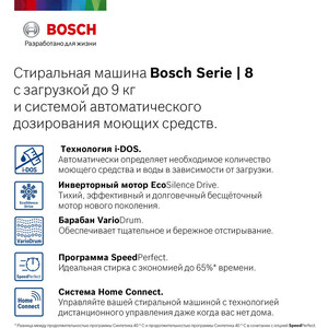 Стиральная машина Bosch WAV28GH1OE