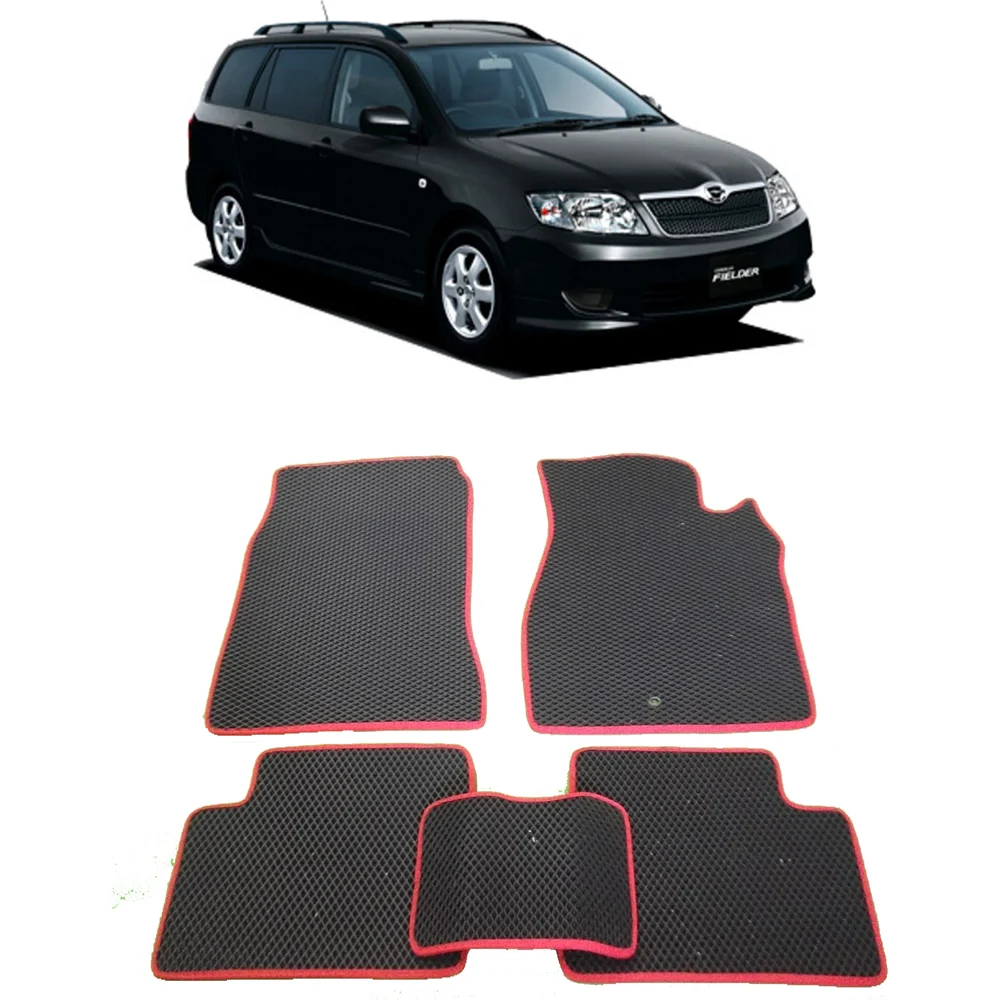 Ковры в салон автомобиля toyota corolla fielder (nze 124) правый руль 2000 - 2006 Eva Smart 2392-A6A6-S <vendorcode>