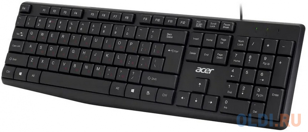 Клавиатура Acer OKW121 Black USB в Москвe