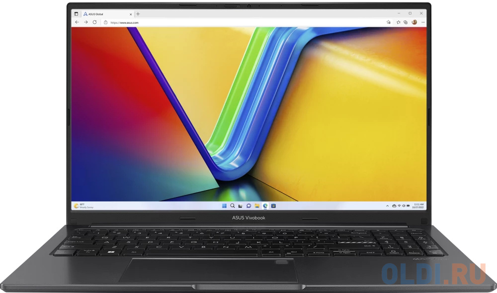 ASUS Vivobook 15 OLED X1505ZA-MA459  [90NB0ZB1-M00P00] Black 15.6" {OLED 2880x1620  i7-12700H/16Gb/SSD512Gb/IntelUHD/noOs}