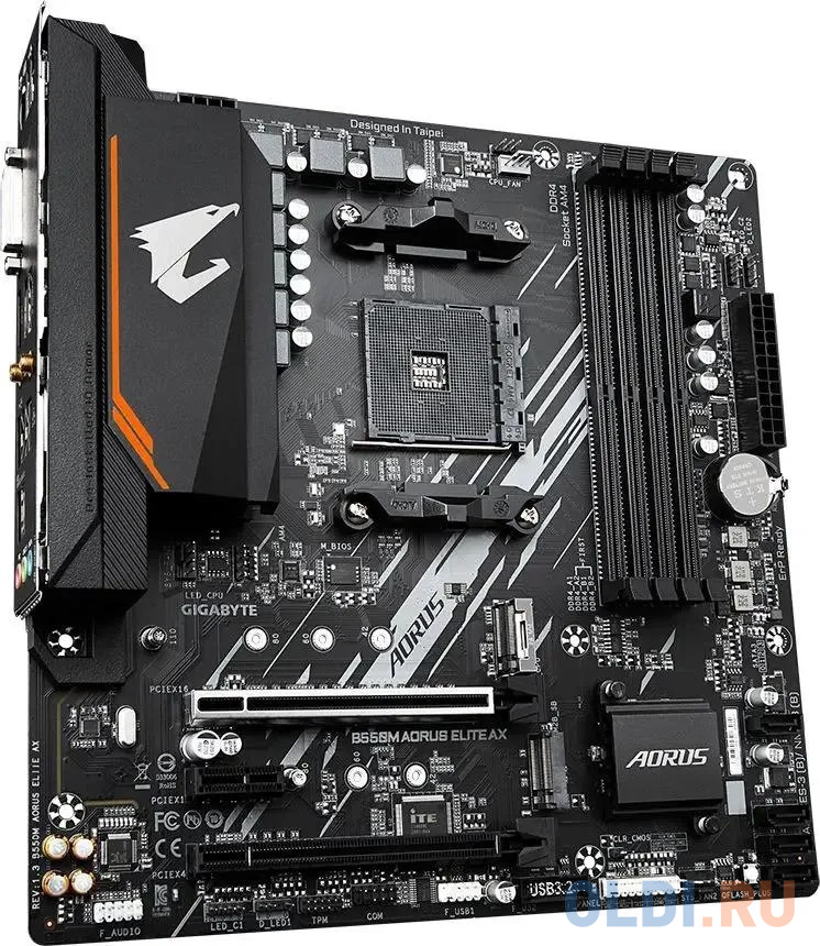 Материнская плата GigaByte B550M AORUS ELITE AX