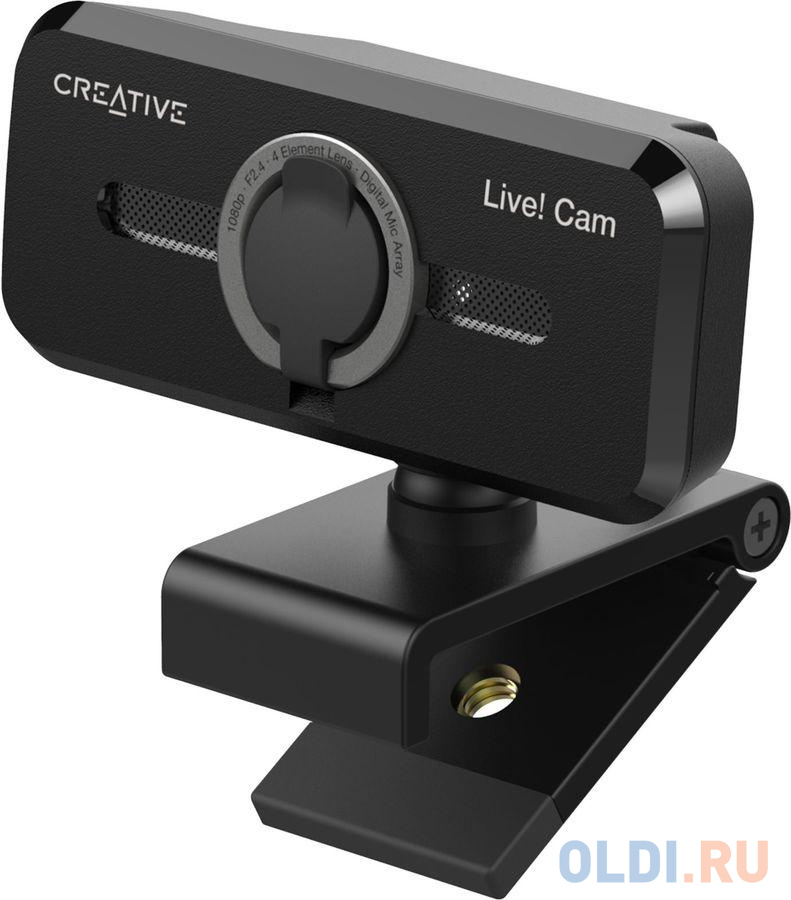 Камера Web Creative Live! Cam SYNC 1080P V2 черный 2Mpix (1920x1080) USB2.0 с микрофоном в Москвe