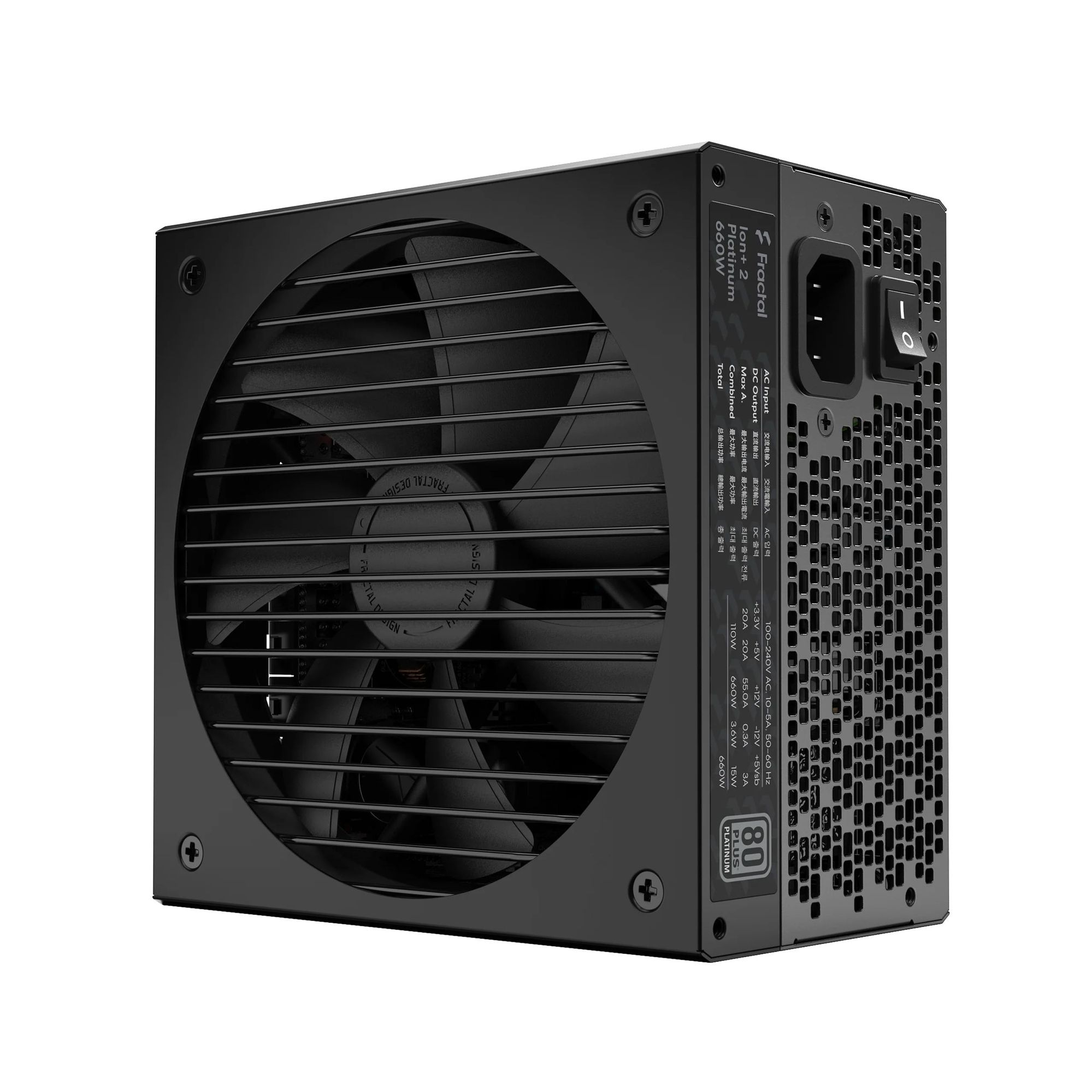 Блок питания Fractal Design ATX 650W ION+2 660 80+ platinum (FD-P-IA2P-660-EU)