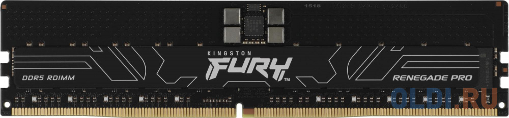 Модуль памяти Kingston 32GB DDR5 6800 FURY Renegade Pro RDIMM Black XMP ECC Registered DIMM (Single Module) 2RX8 34-44-44 1.4V 288-pin 16Gbit