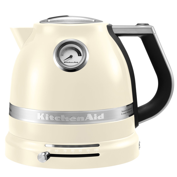 Чайник KitchenAid 5KEK1522EAC 1.5л. 2.4 кВт, алюминий, кремовый