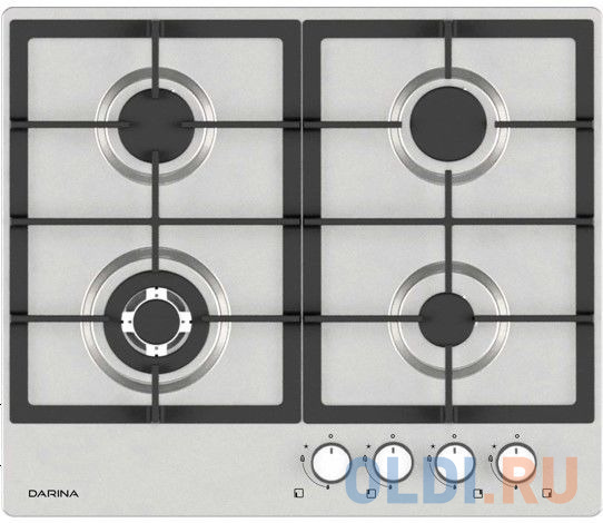 Газовая плита DARINA 1T3 BGM 341 08 X3 нержавеющая сталь