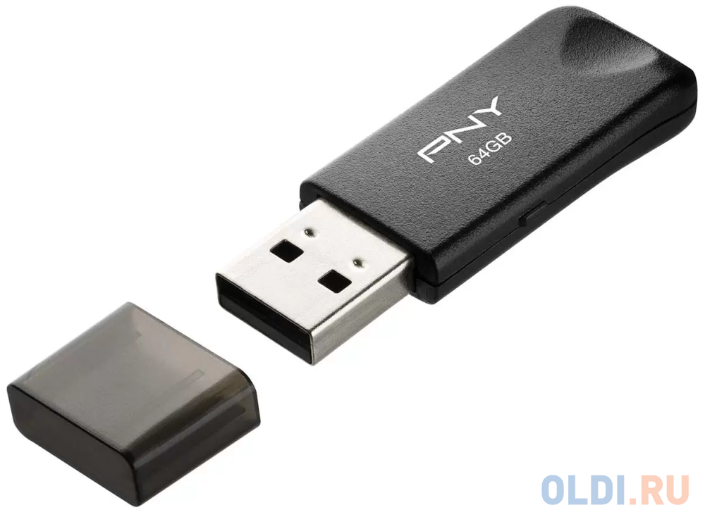 Флешка 64Gb PNY Attache Classic USB 2.0 черный