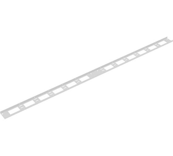 Органайзер кабельный TLK TLK-OV75-2-47U-I-GY, вертикальный, 47U, металл серый (TLK-OV75-2-47U-I-GY)