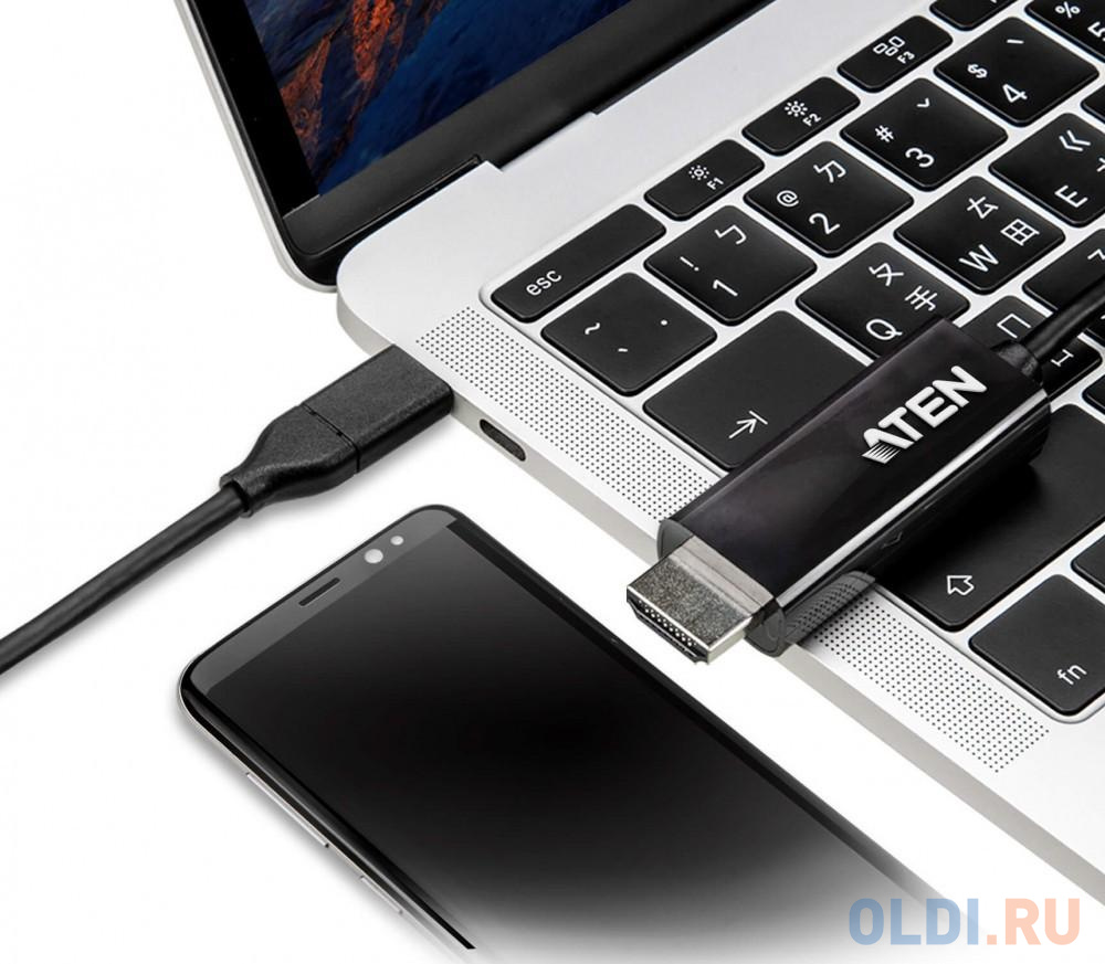 ATEN USB-C to 4K HDMI Converter (2.7M)