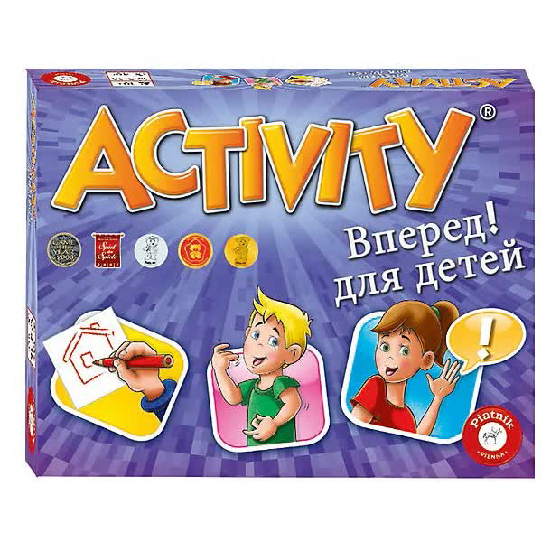 Настольная игра PIATNIK 793394 Activity Вперед для детей