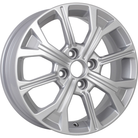 Диски R15 4x100 6J ET50 D60,1 KDW KD1549 (ZV 15_Vesta) (КС945) Silver Painted