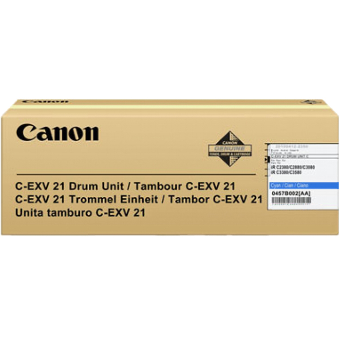 Драм-картридж (фотобарабан) Canon C-EXV21C/0457B002, 0457B002BA 000, 60000, оригинальный, для Canon imageRunner C2380 / C2880 / C3080 / C3380 / C3580 / C3880
