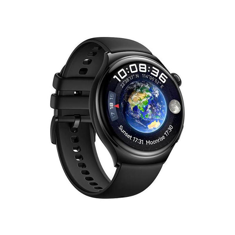 Умные часы Huawei Watch 4 ARC-AL00 Black-Black Strap 55020APA в Москвe